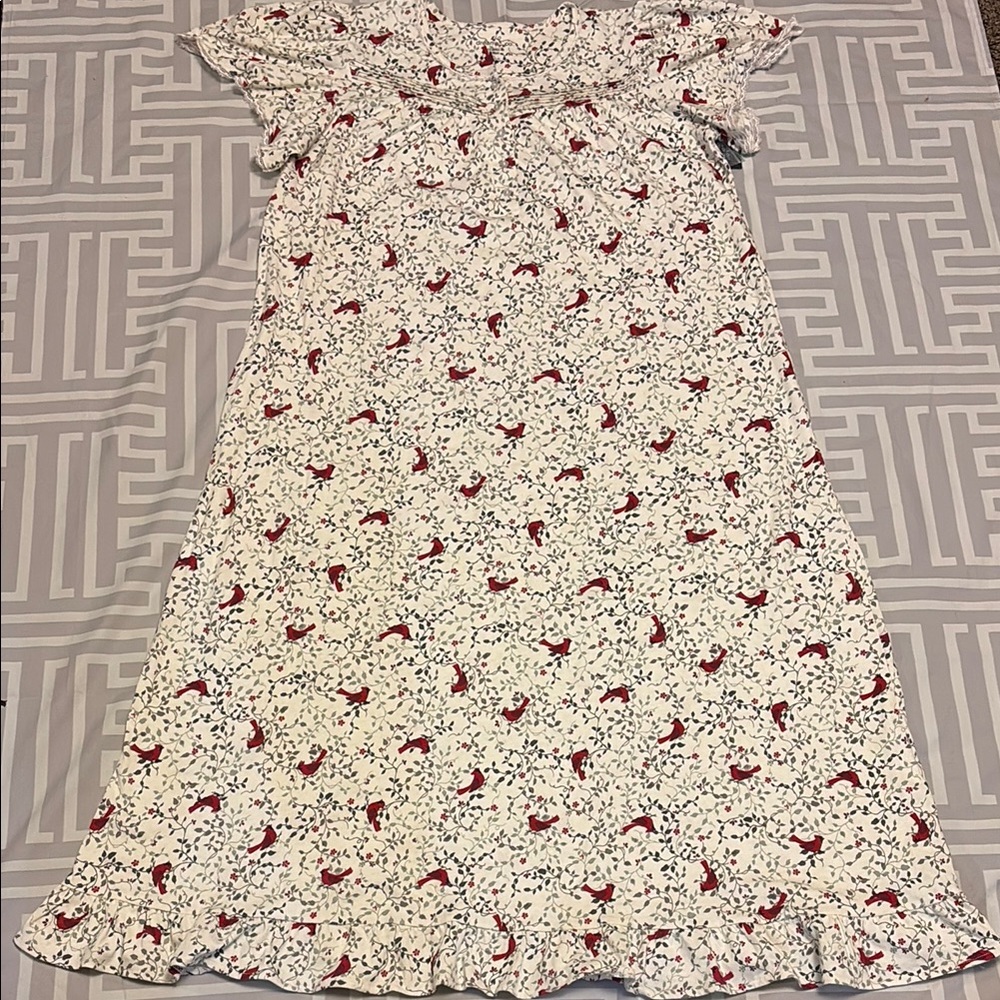 Red and Cream Off-Shoulder Maxi Sundress